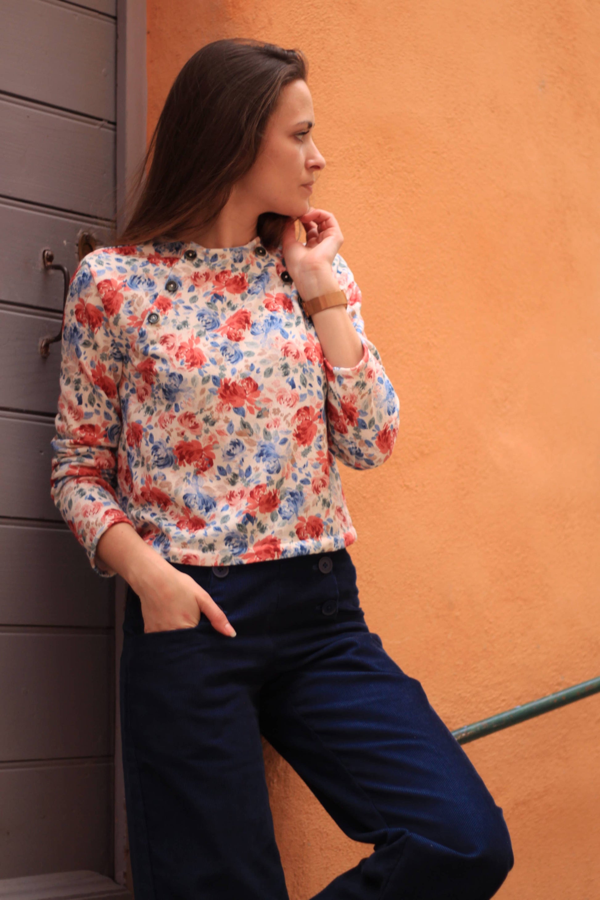 Cha' coud patterns - Oria jumper: English