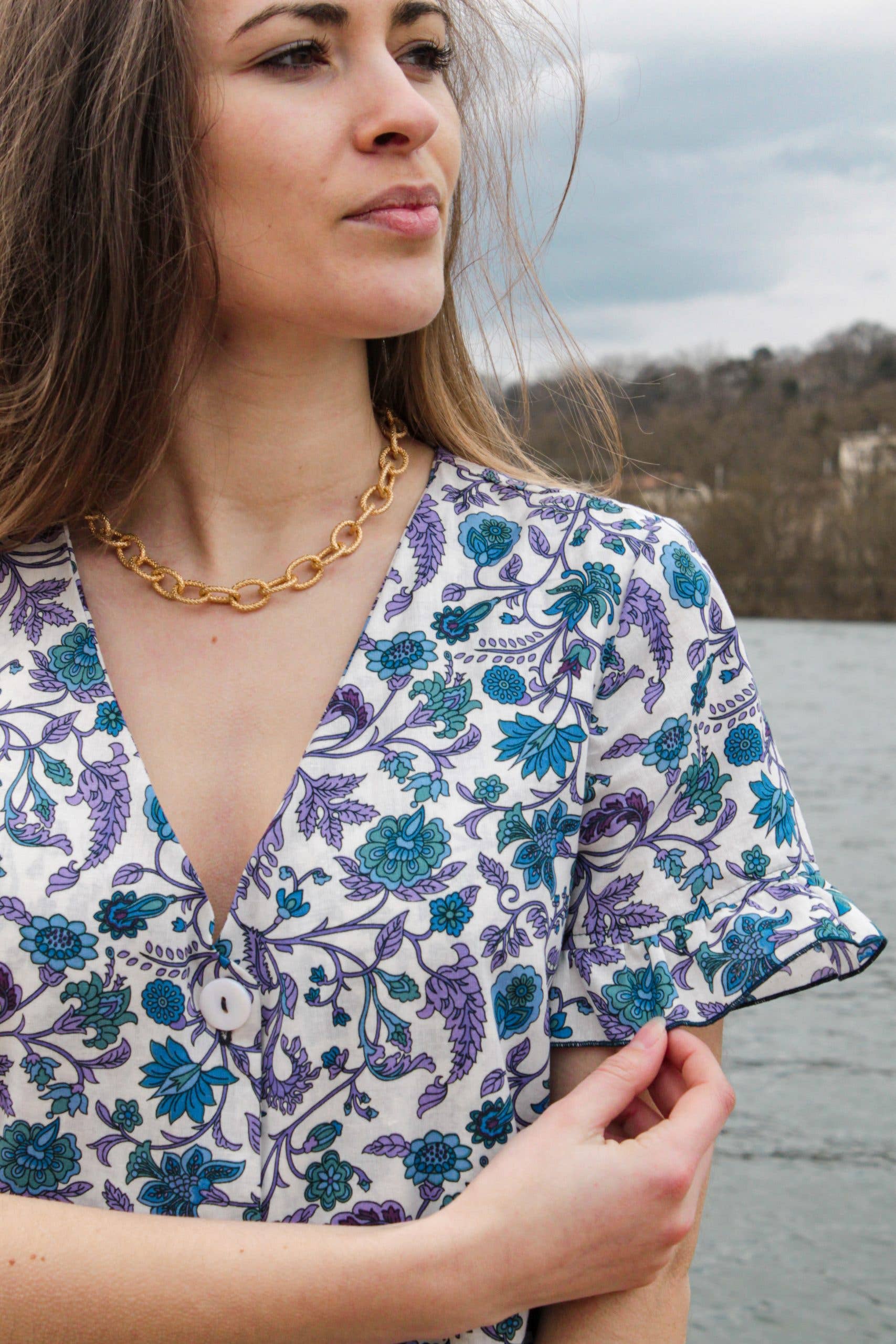 Cha' coud patterns - Charlotte dress: Englishman