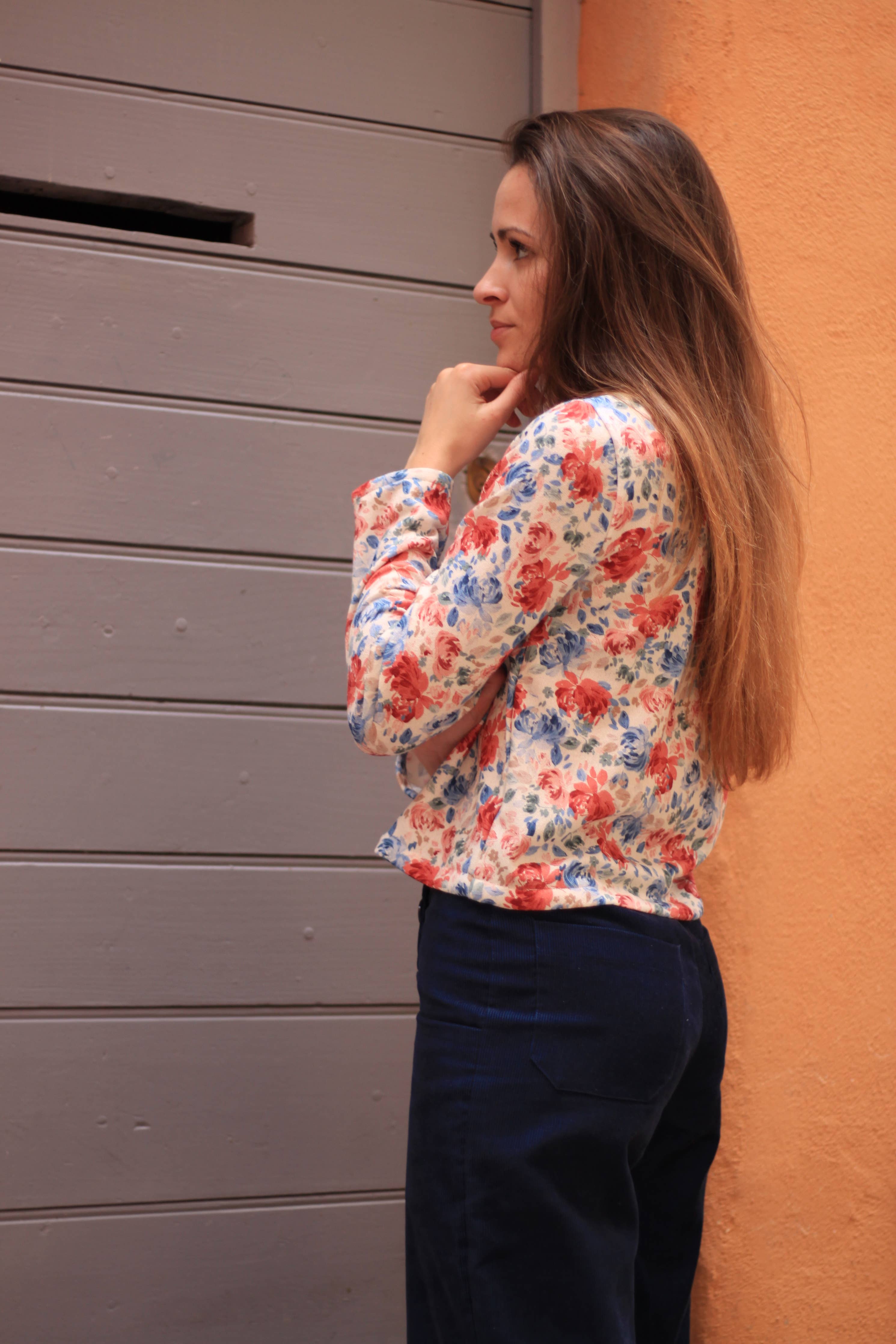 Cha' coud patterns - Oria jumper - English