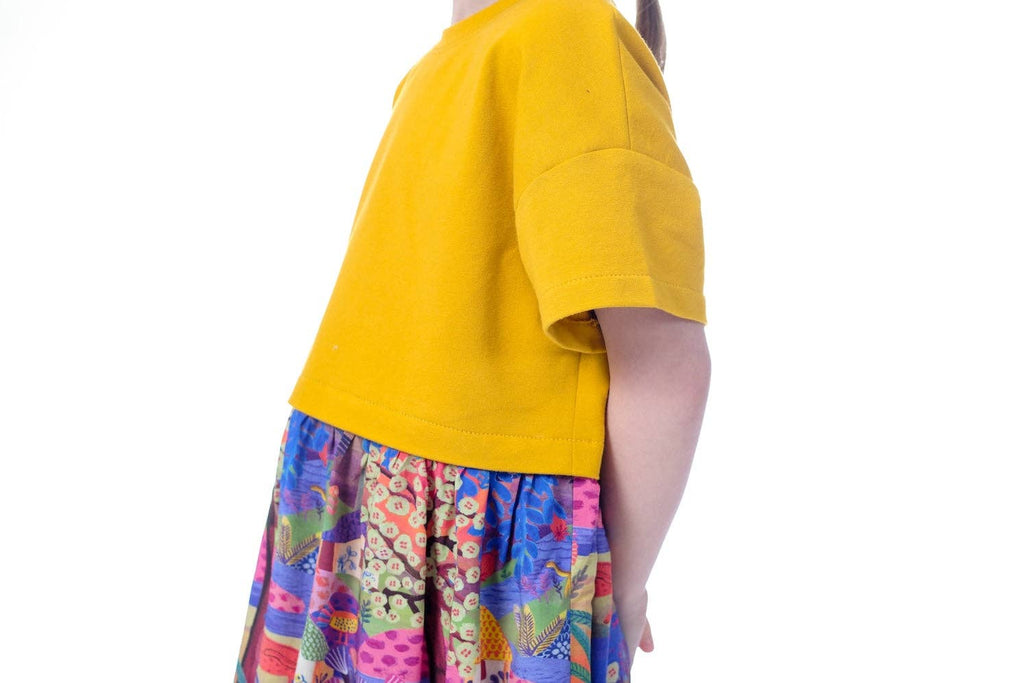 Little Rosy Cheeks - MIZZLE Dress pattern - Children's Sewing Pattern