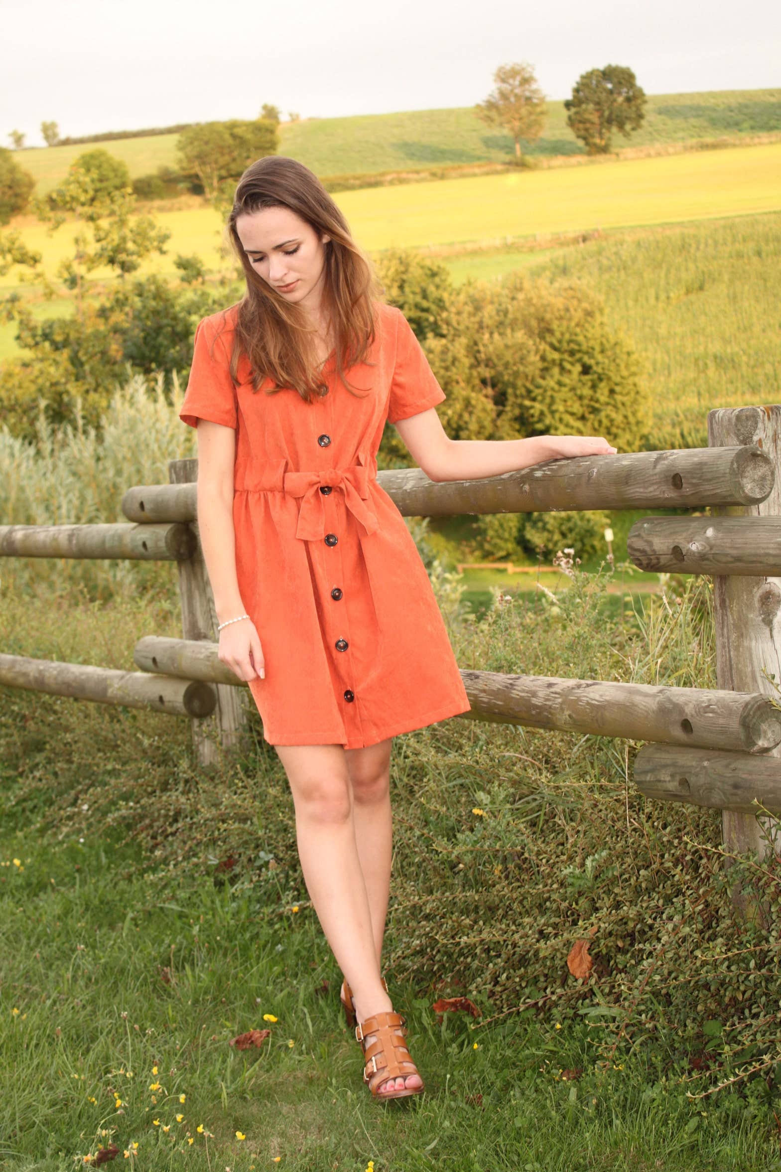 Cha' coud patterns - Katy dress: Englishman