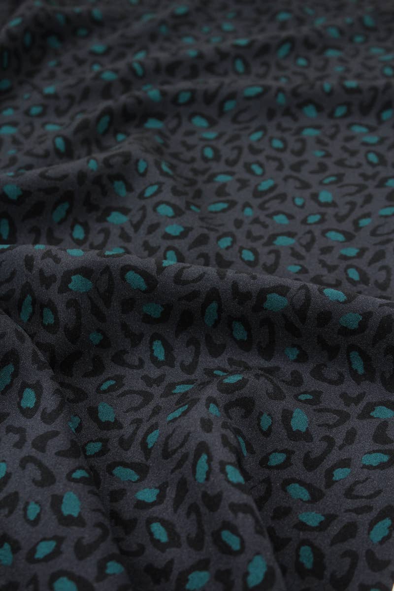 Eglantine et Zoé - Bagheera Anthracite Viscose Fabric