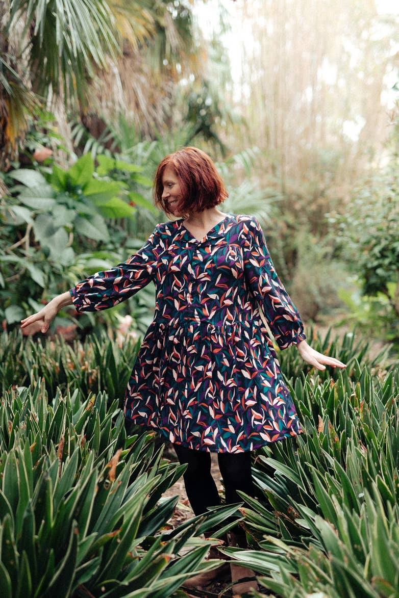 Eglantine et Zoé - Mowgli Multicolor Viscose Fabric