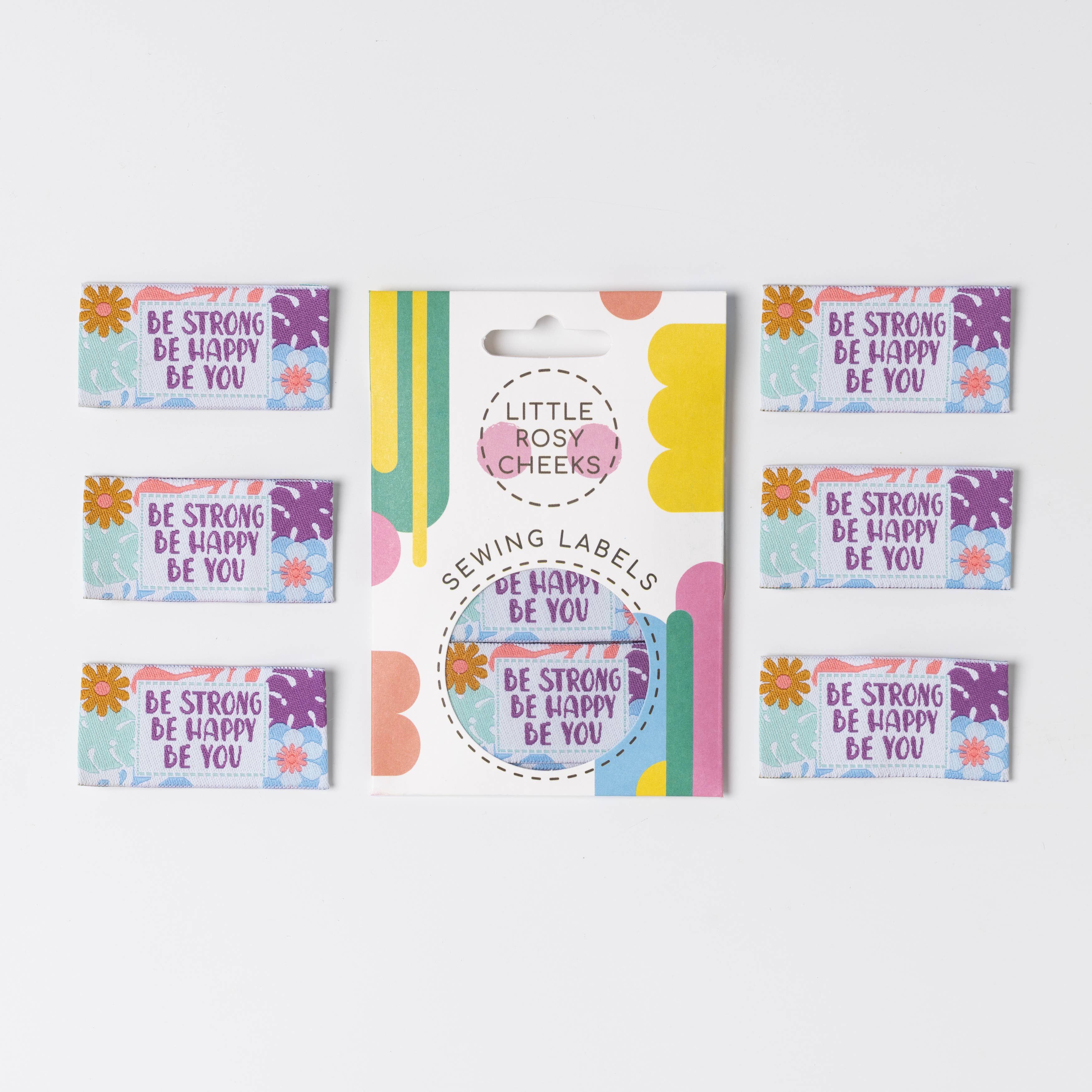 Little Rosy Cheeks - Be You Woven Sewing Labels – Pack of 6