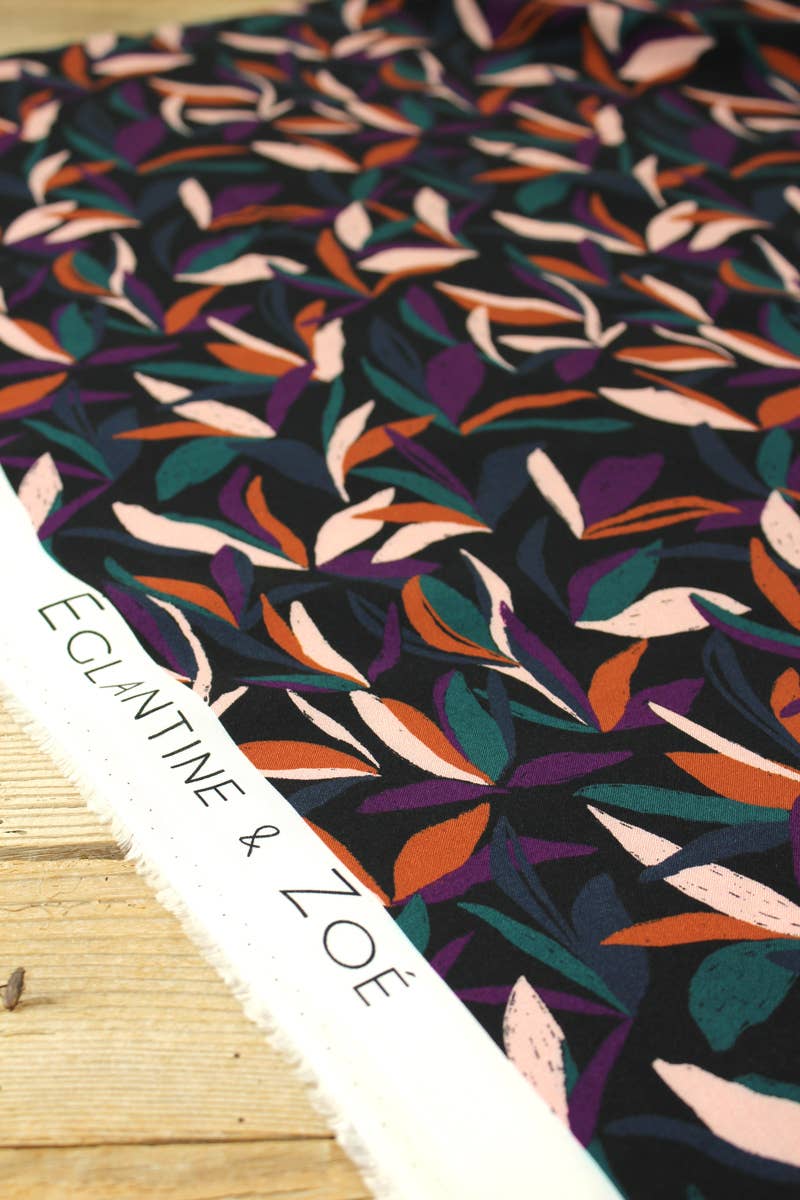 Eglantine et Zoé - Mowgli Multicolor Viscose Fabric