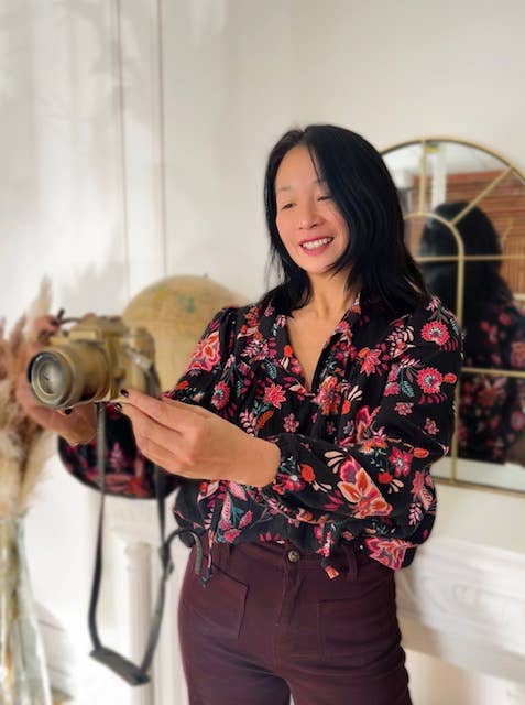 Slub Viscose Fabric – Kalya Indian Floral Black – My Dress Made