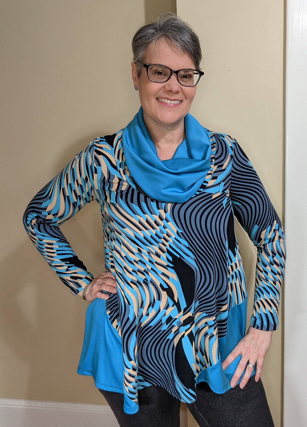 Style Falcon Gorgeous Godet Top Sewing Pattern