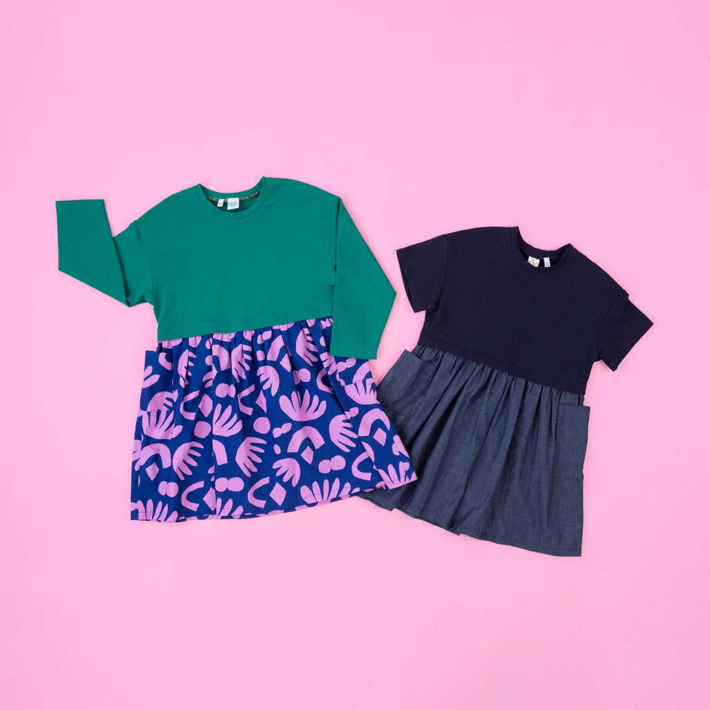 Little Rosy Cheeks - MIZZLE Dress pattern - Children's Sewing Pattern