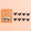 Sarah Hearts - Thanks I Made It Heart - Sewing Woven Clothing Labels