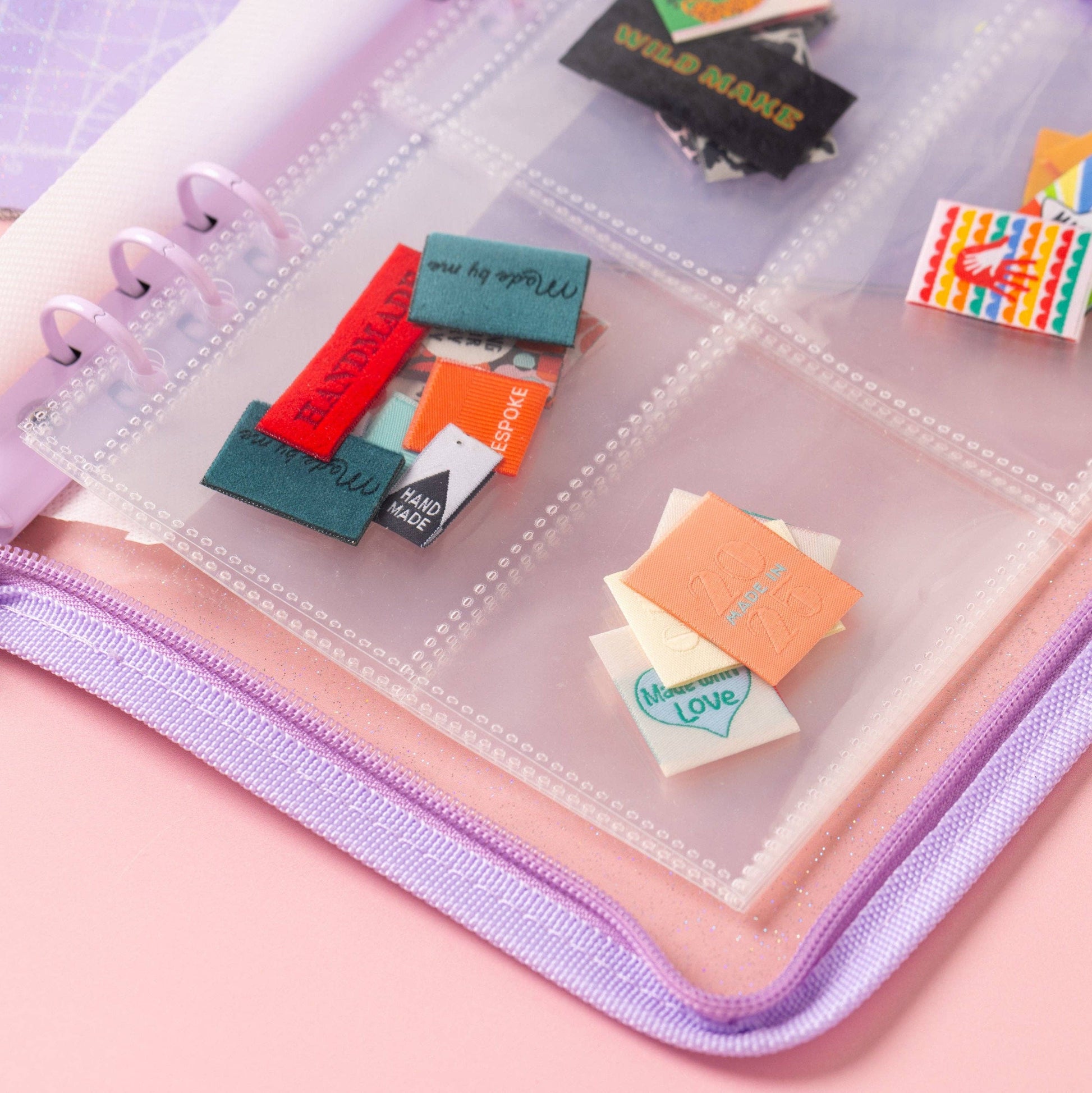 LABEL STASH SHEETS