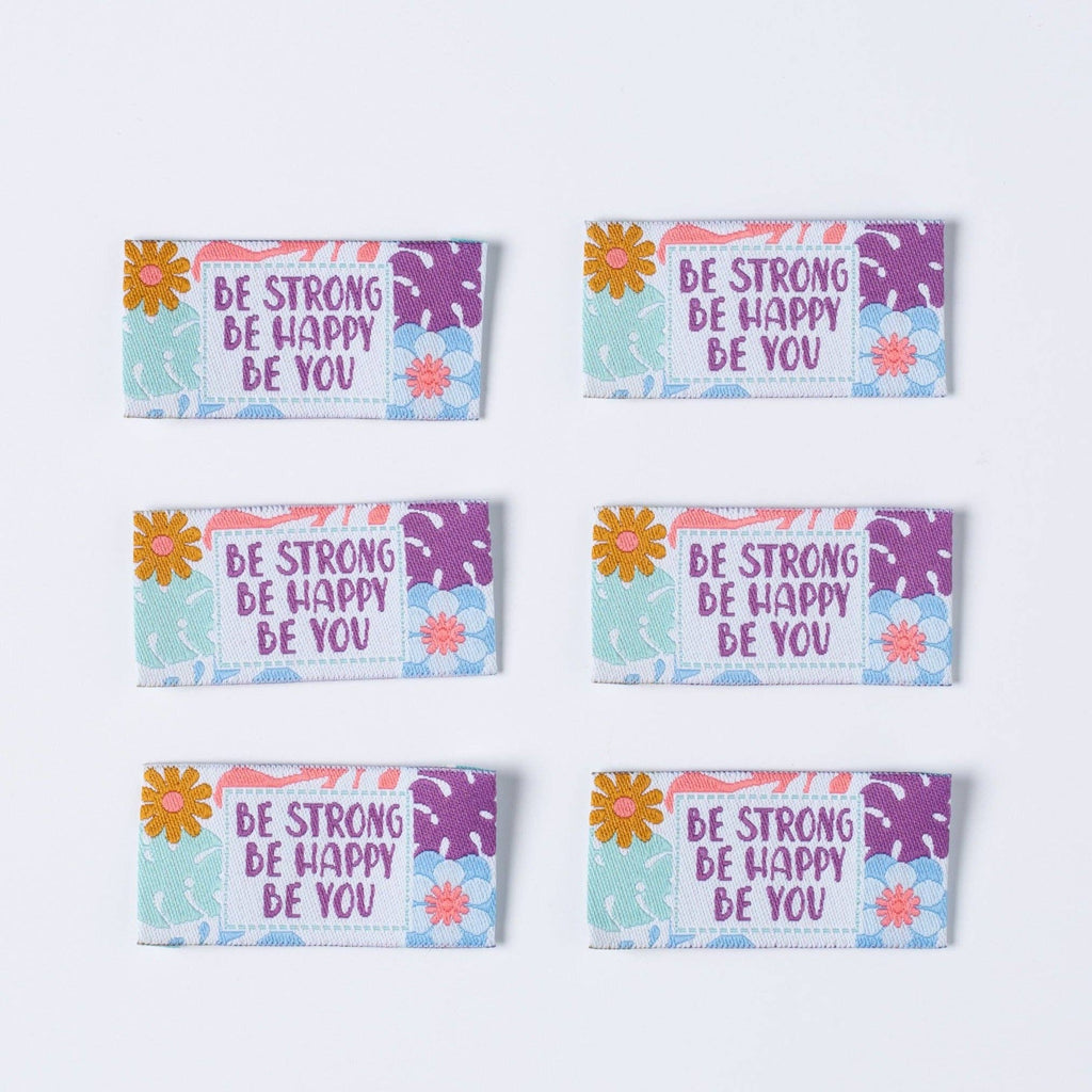 Little Rosy Cheeks - Be You Woven Sewing Labels – Pack of 6