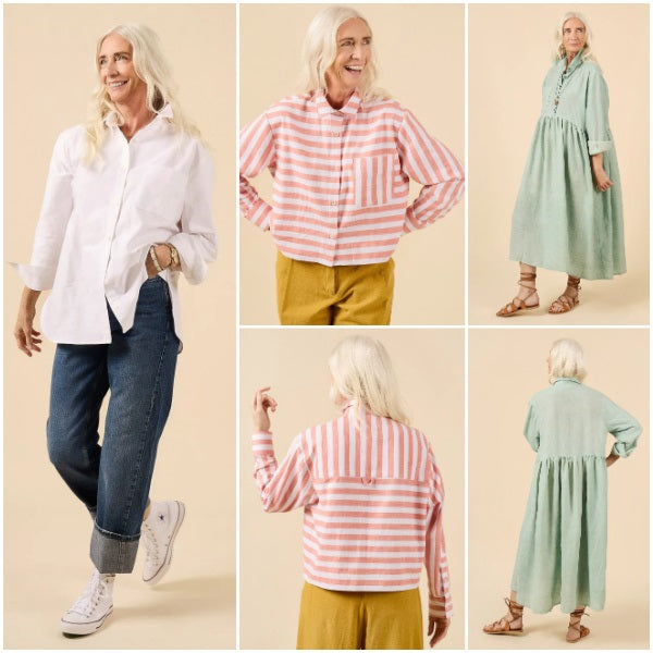 Closet Core - Jenna Button-up Shirt & Dress - Size XXS-4X