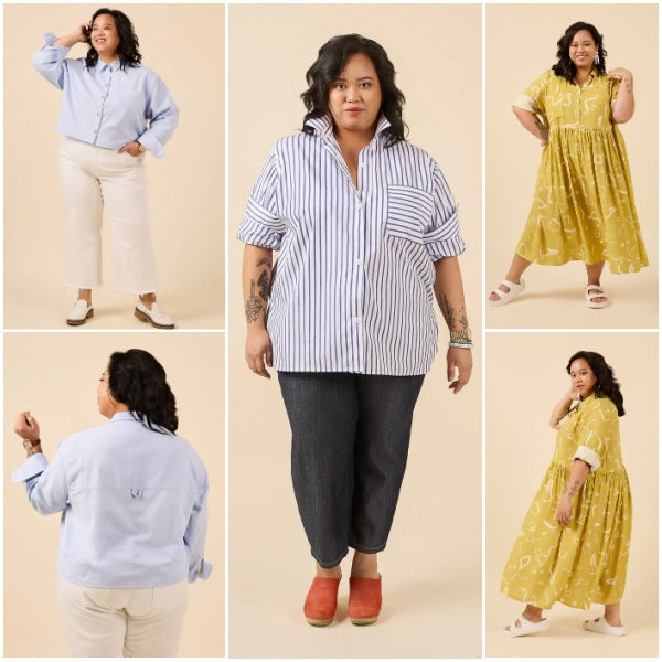 Closet Core - Jenna Button-up Shirt & Dress - Size XXS-4X